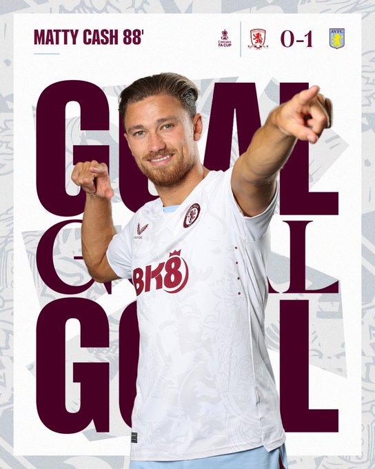 How has that squeezed in?! 😱  @mattycash622  and  @AVFCOfficial  won't mind as they break the deadlock!