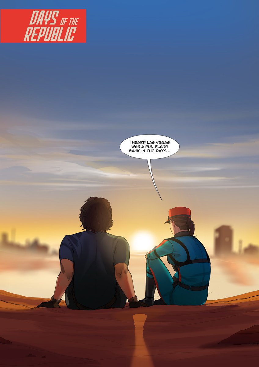 DaysOfRepublic's tweet photo. Even after some 350 years into the future, there are still people out there hitting the jackpot. Some things just never change, huh?
#daysoftherepublic #indiecomics #comics #postapocalyptic #scifi #dystopian #actionhero https://t.co/H3dvMdv5MT