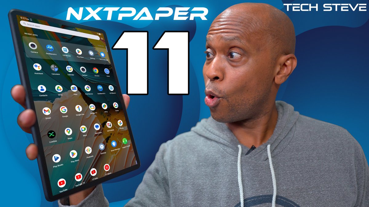 techstevehd's tweet image. TCL NXTPAPER 11 Tablet (Android 13 OS) youtu.be/medq5zdxlyc?si… via @TCL_USA #tablet #android13