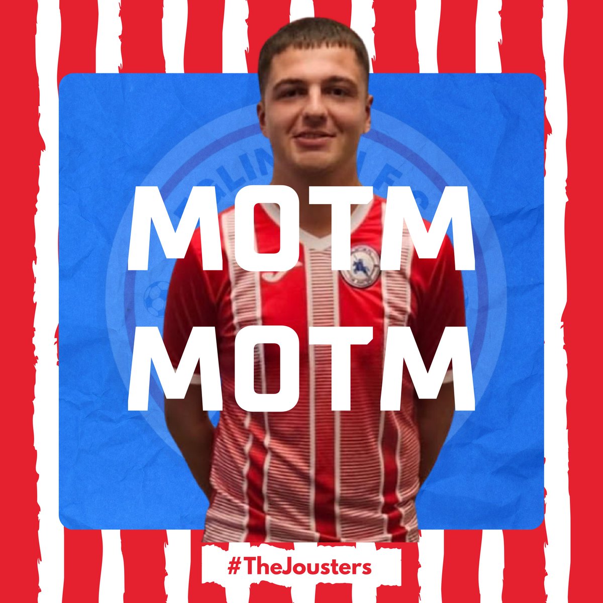 eglinton_fc's tweet photo. Today’s man of the match, voted by the coaching staff is Jamie Taggart.

There were a number of standout performances, so well done to Jamie. 

Jamie is sponsored by Ashley stevely at halo hair design

#TheJousters https://t.co/NG8xNzifky