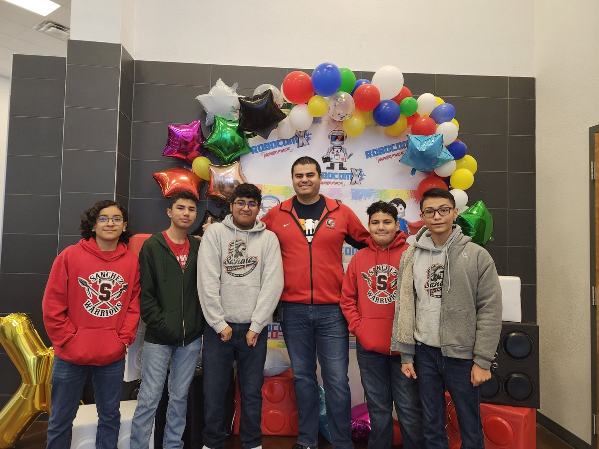 Luis Loera (@lloera_ssms) on Twitter photo Robowarriors at RobocomX. I am so proud of all their effort and dedication. <a href="/SSanchez_MS/">Lourdes Coria</a> <a href="/ACarroll_SSMS/">Ana Carroll</a> Robowarriors at RobocomX. I am so proud of all their effort and dedication. <a href="/SSanchez_MS/">Lourdes Coria</a> <a href="/ACarroll_SSMS/">Ana Carroll</a>