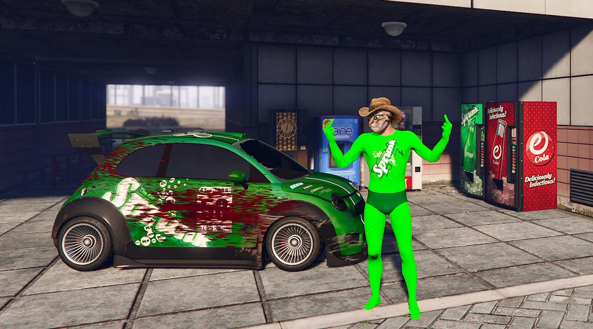 TH700R's tweet photo. Trust me….I’m a good driver 😼 #sprunkstop #gtaonline https://t.co/3bIzfILnNF