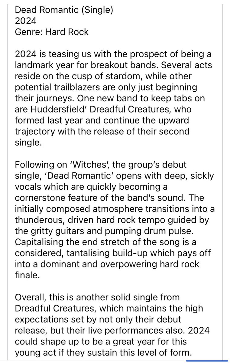 Dreadful Creatures Uk tweet media