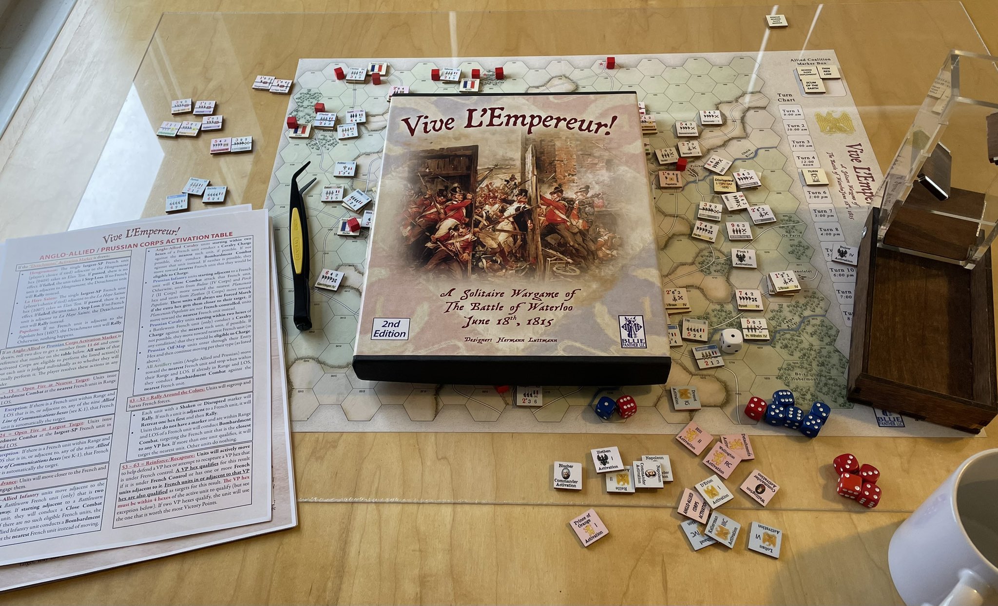 VIVE L'EMPEREUR ! ソリティア ウォーゲーム ( #276 )