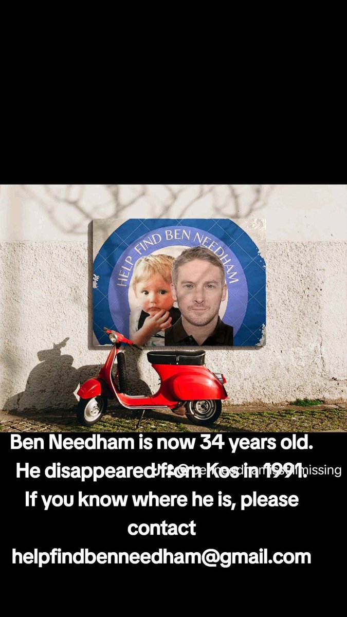 Ben Needham (@findbenneedham) on Twitter photo Ben could be anywhere. If you have seen this person or think you could be Ben please contact us #Greece #Turkey #Macadonia #HelpFindBen <a href="/findbengreek/">findbengreek</a> Ben could be anywhere. If you have seen this person or think you could be Ben please contact us #Greece #Turkey #Macadonia #HelpFindBen <a href="/findbengreek/">findbengreek</a>