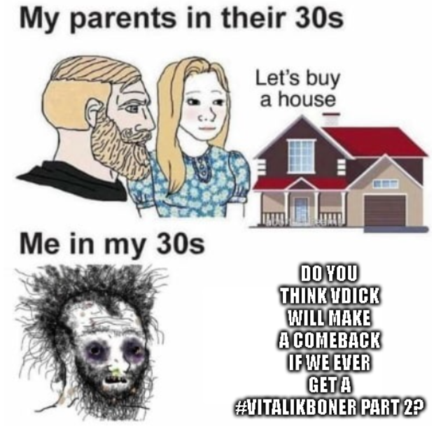 1TrillionFOHs's tweet image. Some traders spend their days analyzing the markets, looking for that extra bit of crucial information. Me? I draw patterns on a blank canvas and spend the rest of my time lamenting #Dogelogo&apos;s non-existence and wondering whether $VDICK and similar are next up.

#cryptoanalyst