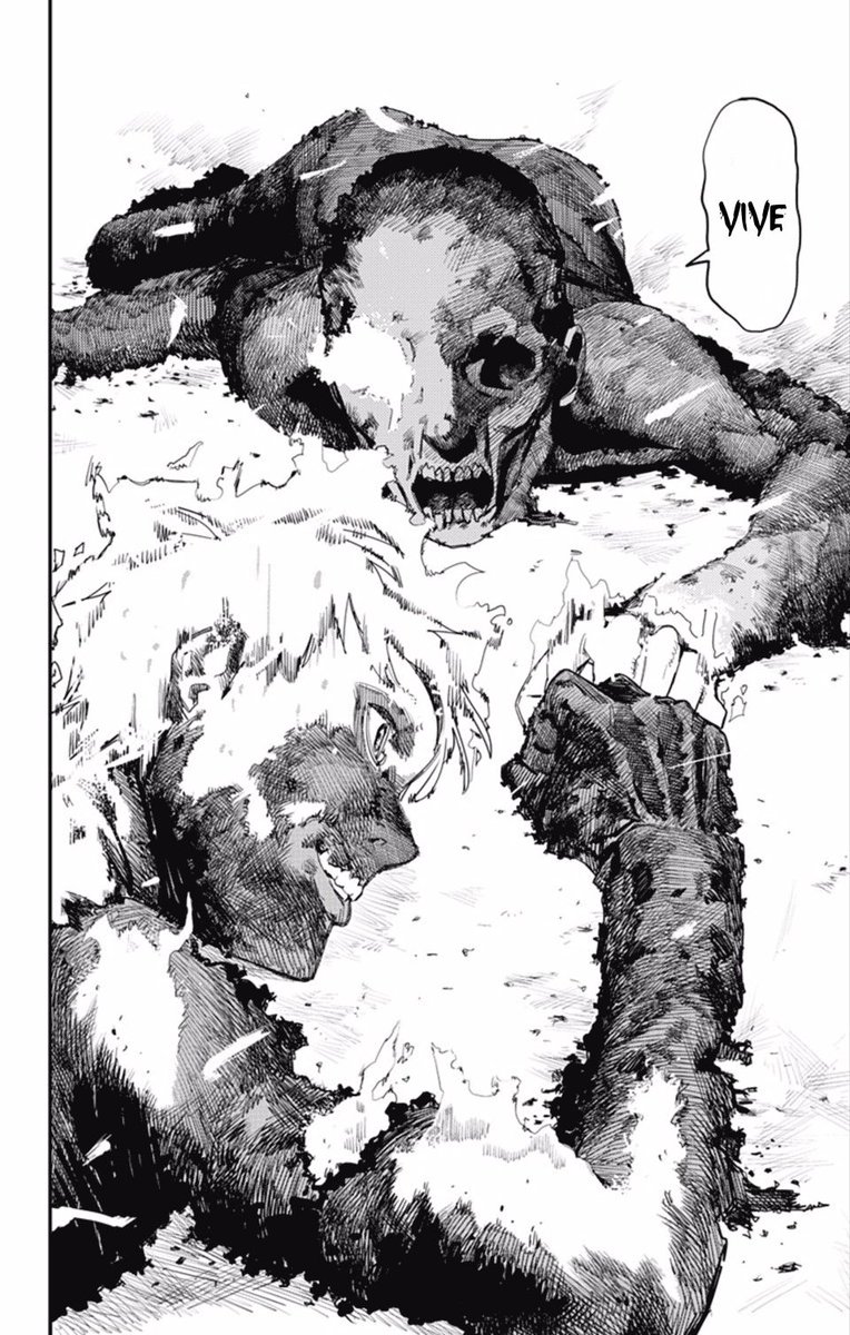 maruserraano's tweet photo. FIRE PUNCH

9/10 ⭐⭐⭐⭐⭐⭐⭐⭐⭐ 

como no podía ser de otra manera después de Chainsaw... Fire punch hay que leerlo porque es que es increíble 
te ríes a ratitos mientras te va destruyendo por dentro 💀💀 https://t.co/BsRXnIZfTv