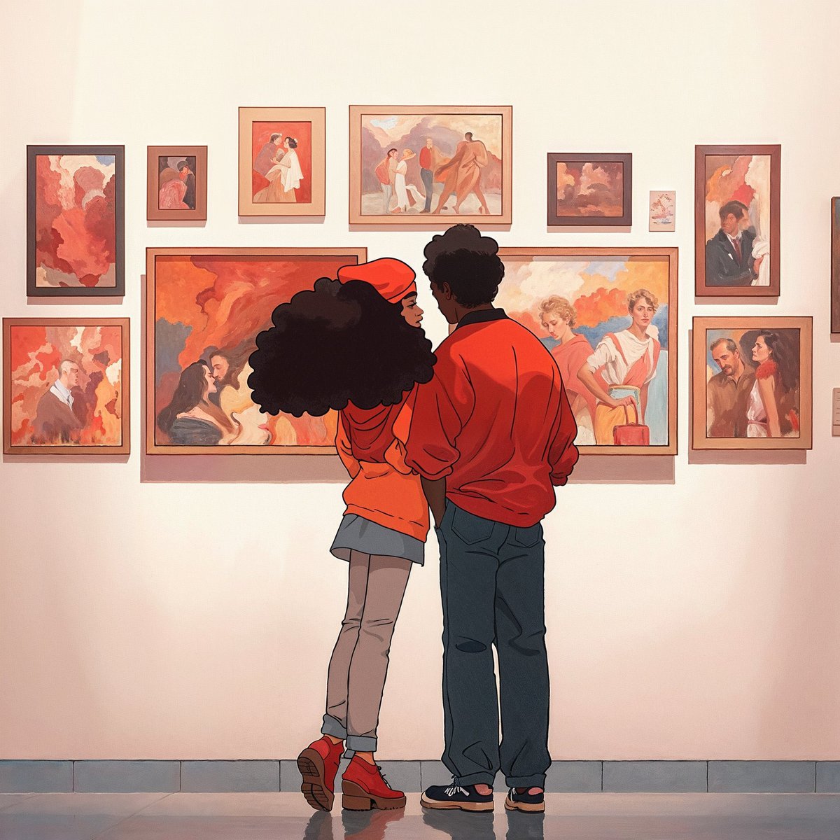 juujuumama's tweet photo. “gallery date” (2024) https://t.co/LQDiybQRVs