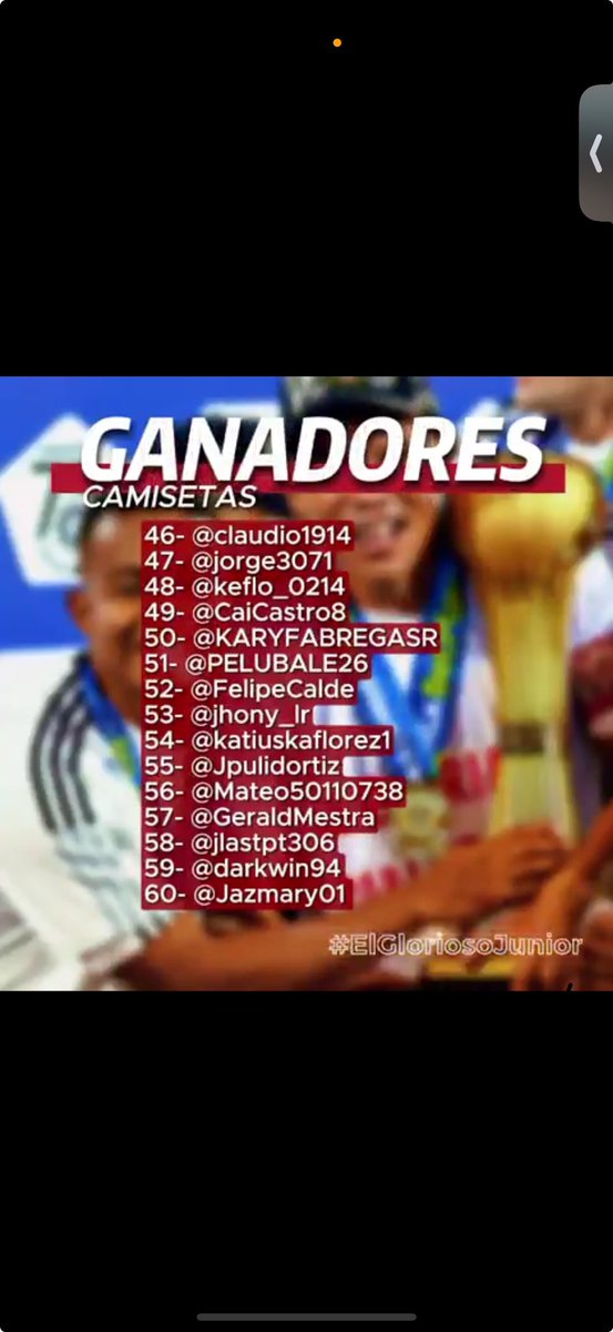 FelipeCalde's tweet photo. @ChrisDaes @JuniorClubSA @FunTecnoglass @TecnoglassSA Vamossssss!!! 🔴🔴🔴🔴 @ChrisDaes @FunTecnoglass https://t.co/e6tCUnZiL6