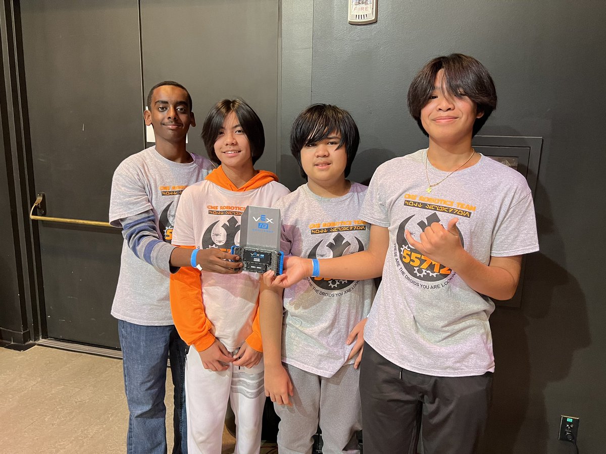 CMS Robotics Team tweet media