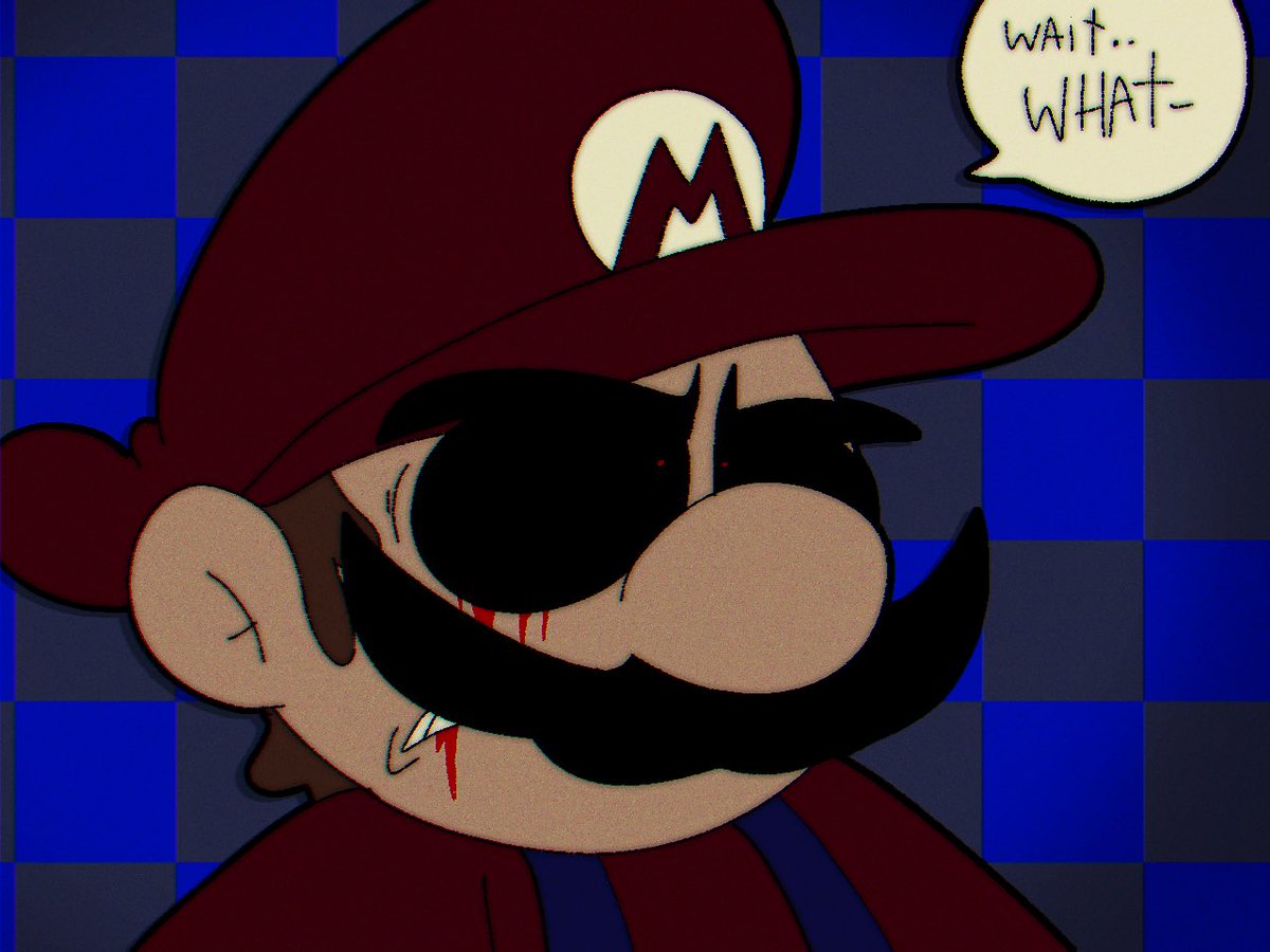 kris_Draws2002's tweet image. Second part of the last comic of the mail day with ultra m and Ihy Luigi jsjsjsj #mariomadness #mariomadnessv2 #ultram #ihyluigi #mario #luigi #vinesauce #fridaynightfunkin #fridaynightfunkinfanart