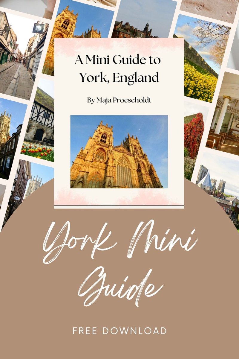 Thinking of a trip to @VisitYork? Don't forget to download my FREE 10-page York Mini Guide! ✨ 🔹Top things to do in the city ☑️ 🔹Where to eat & drink ☑️ 🔹The best daytrips ☑️ 🔹3-day itinerary ☑️ Click the link below to get your free copy! 📖 mailchi.mp/e8f558048226/y…