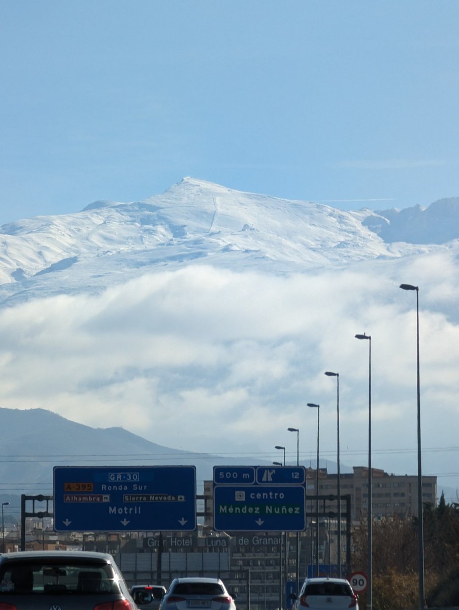 Sierra Nevada haciendo honor a su nombre