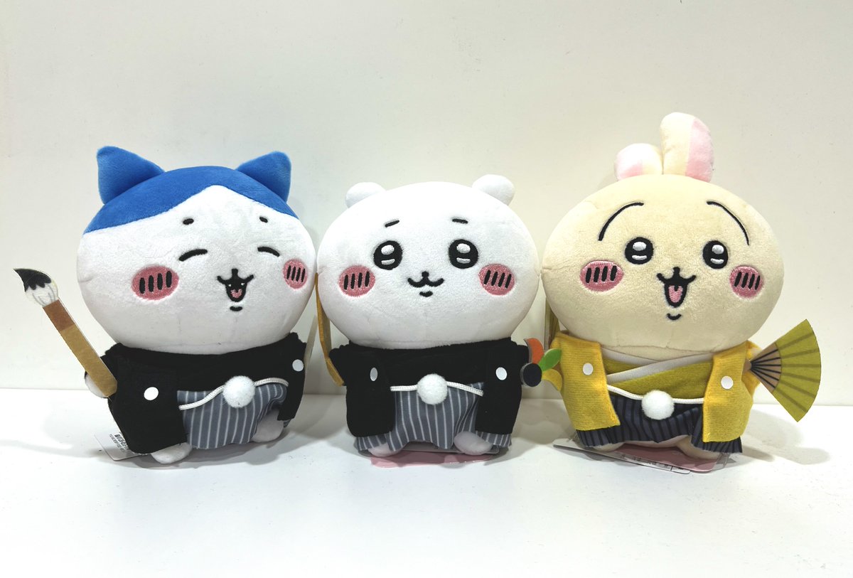 ちいかわ ぽてたまぬいぐるみ ハチワレ お正月 ちいかわ ぽてたま