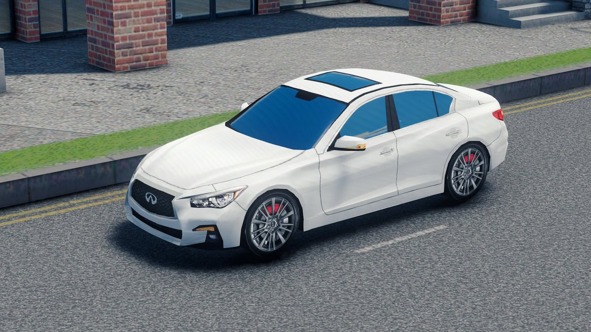 LinkingDan's tweet photo. The INFINITI Q50 is now available fo your cities on #CitiesSkylines #workshop 

https://t.co/seCZW2lpdT

Comming to #citiesskylines2 https://t.co/nv8TYWtyP0
