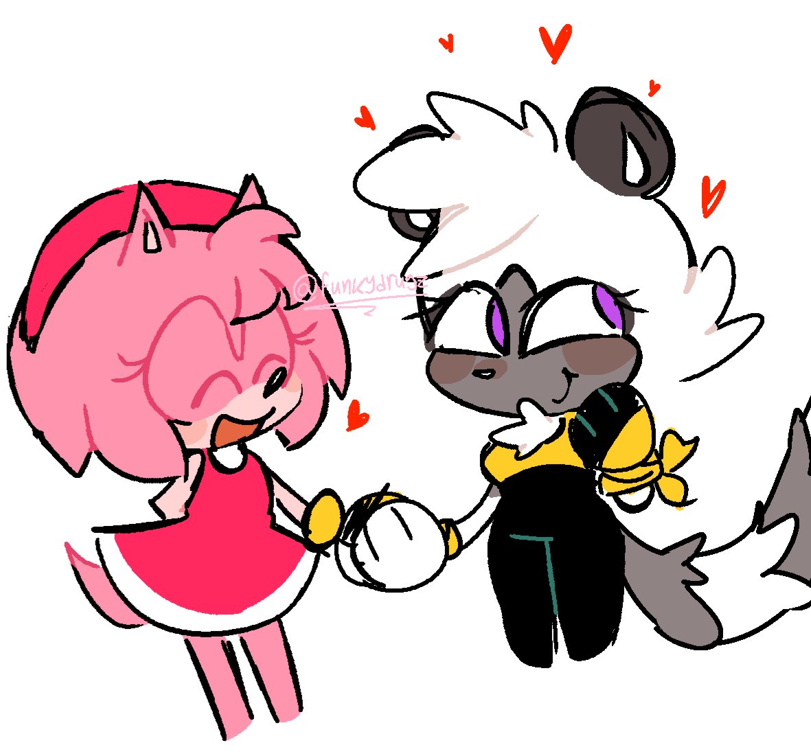 yuppoipoe's tweet photo. I offer yall a tangamy doodle
#tangamy #tanglexamy #amyxtangle #TangleTheLemur #AmyRose #doodle #SonicTheHedgehog #SonicIDW #IDWSonic #IDWPublishing #ibisPaintX https://t.co/UvG2zy9ROg