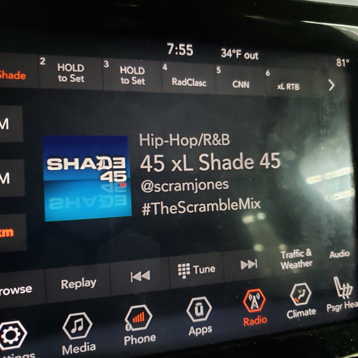 ThaIncredibleC's tweet image. Whaddup @SCRAMJONES ! Whaddup @Raekwon ! Just caught a piece of #TheScrambleMix .  Need to find that replay.