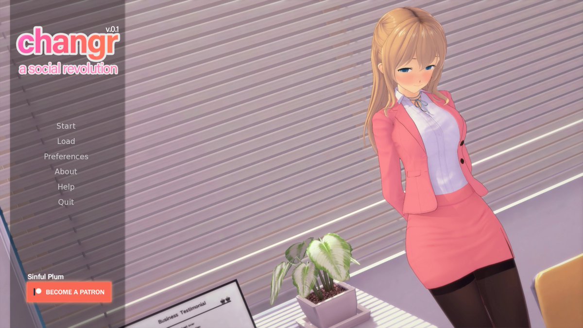 sinfulplum's tweet photo. Hi everyone!

I've been working on a #NSFW visual novel ,Changr. 

I'm preparing a patreon page, will share it as soon as it's ready. A first release will come soon, free for everybody.

#hentaigame #adultgame #gamedeveloper #gameassets #Indiedevs #visualnovel https://t.co/H4bopk7E2d