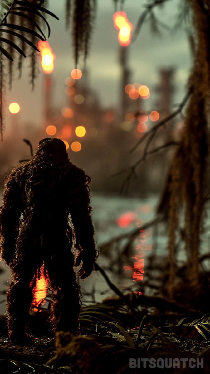 bitsquatch00's tweet image. Bayou  #skunkape #bigfoot #rougarou