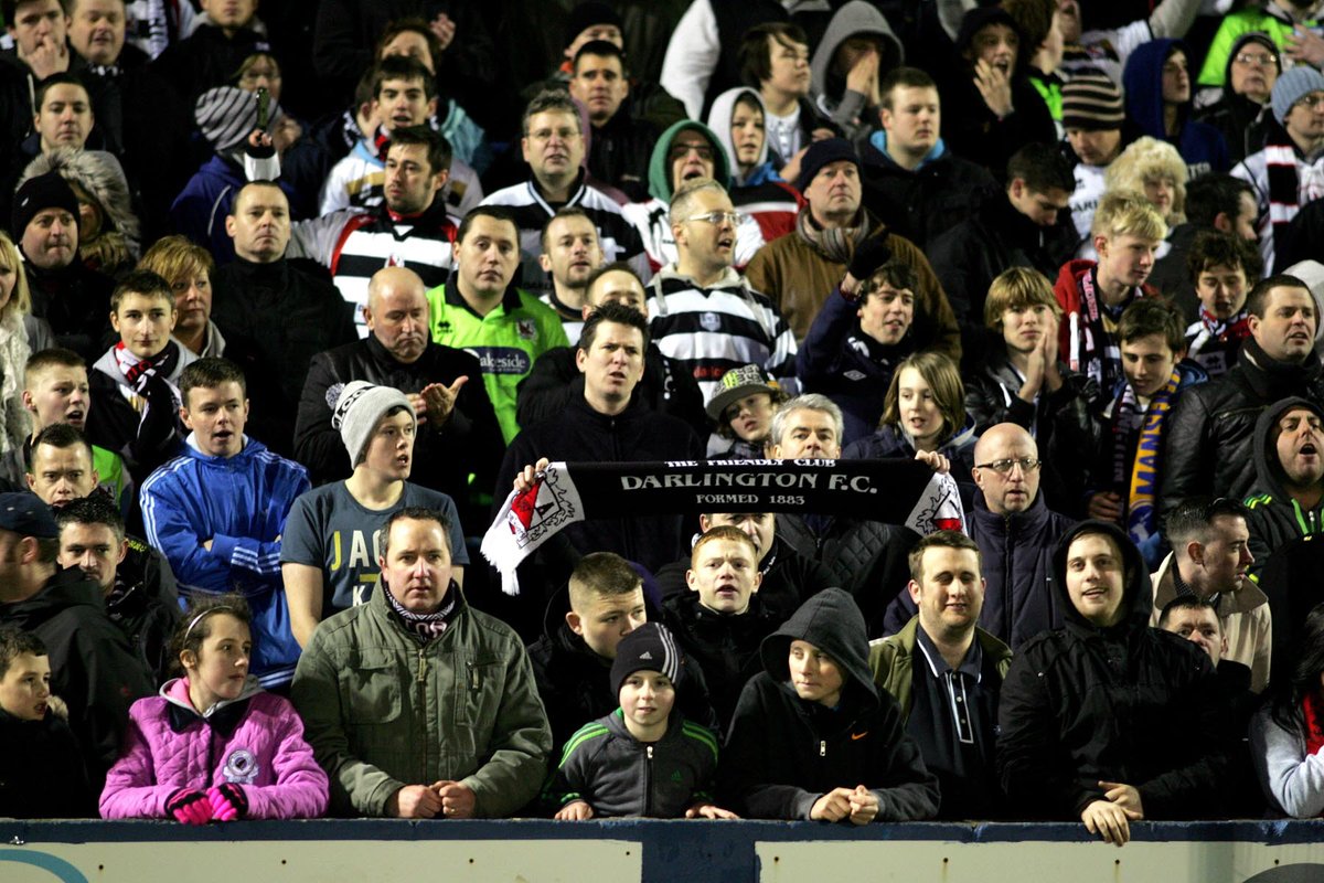 DarloRetro's tweet photo. It was Darlington's infamous 'last' match at Barrow 12 years ago today. It felt like the end, but really it was just the beginning... https://t.co/xiFWTL8Xz6