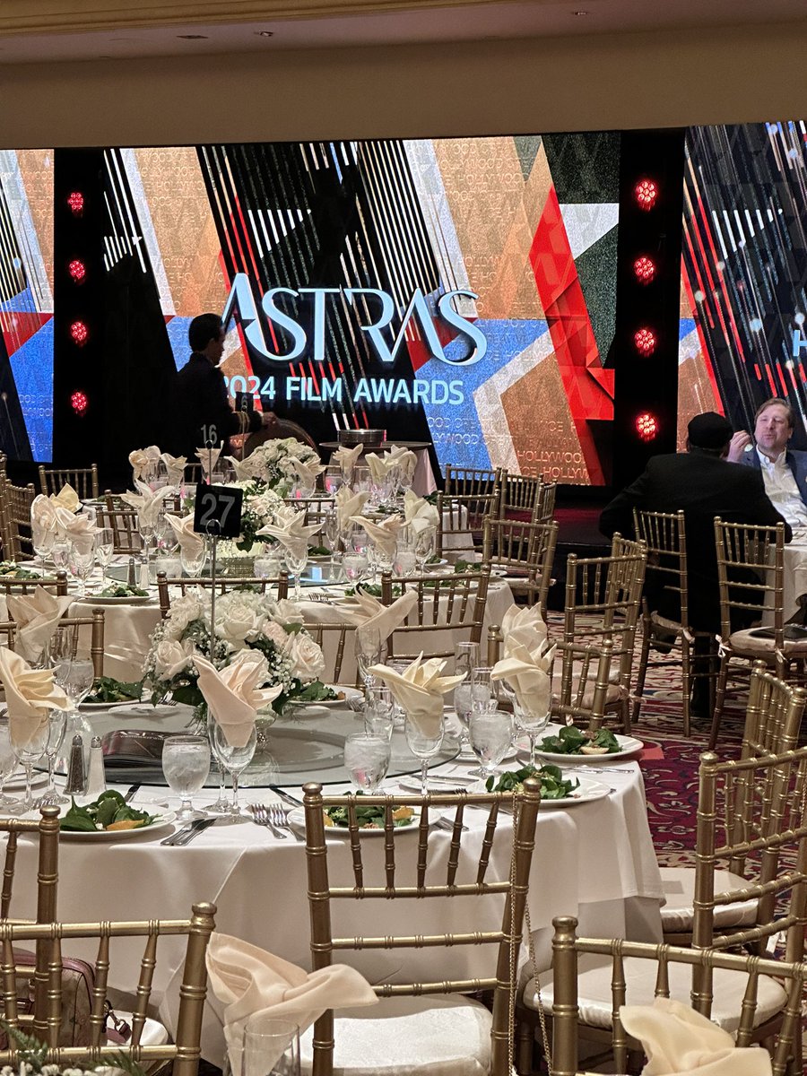 Getting ready for the #AstraAwards with @TheHCAAwards. Ready to celebrate film with talented people. #RoadToOscars
