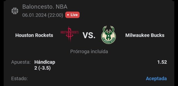 WingSTips's tweet image. #NBA 🏀 | x1.52 💵 

•Bucks handicap -3.5 pts

💰Stake 5
CODE ▶️: QNX3J