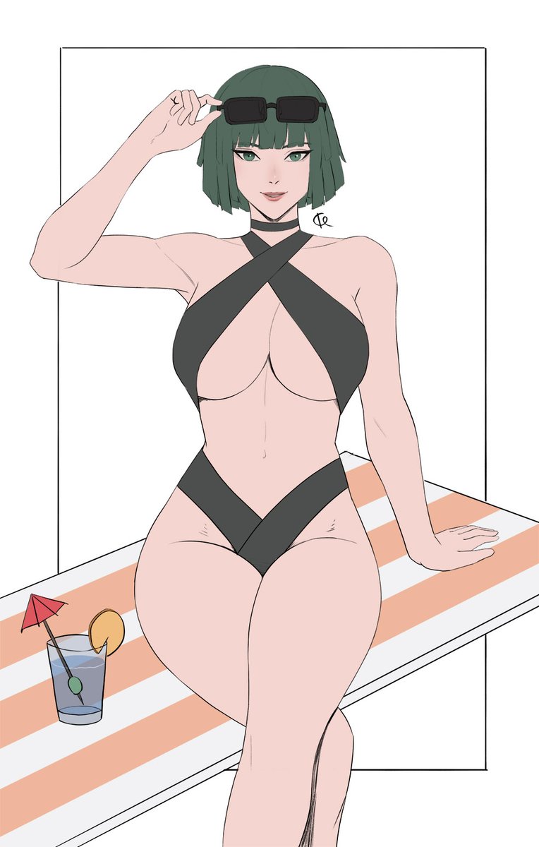 degalinx's tweet photo. Fubuki swimsuit
#OnePunchMan https://t.co/YhJh3CTKpm