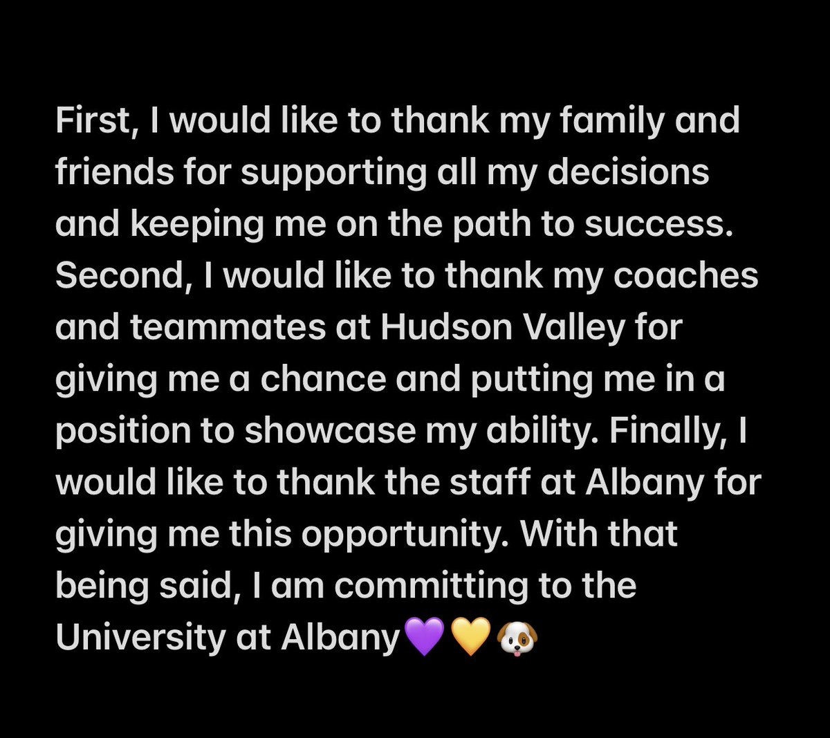 mitchellmac85's tweet photo. HOME💜💛🐶 @UAlbanyFootball @CoachFiacchi_UA @CoachAlsadek https://t.co/9uDvWdM22C