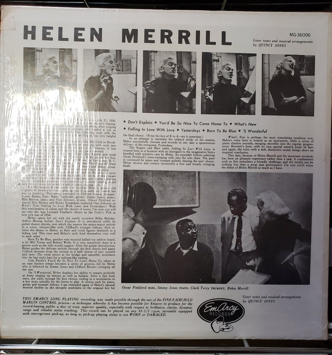 sexyedamurajap1's tweet photo. #HELENMERRILL
#ヘレンメリル
#CliffordBrown
#QUINCYJONES
#oscerpettiford
#jimmyjones
#Clarkterry
#swonderful
#youdbesonicetocomehometo
#whatsnew
#fallinginlovewithlove
#yesterdays
#borntobeblue
#dontexplain
#mercuryrecords
#JAZZ
#JAZZVOCAL
#vinyl
#RECORDS
#LP
#レコード
#beatboom! https://t.co/GdTuILnQY4