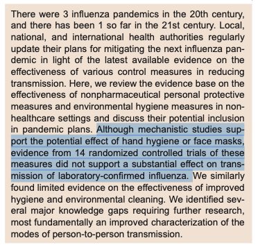 kevinnbass's tweet photo. WHO found that masks do not work in 2019:  https://t.co/vL5BR42f6I

CDC found that masks do not work in 2020:  https://t.co/GmTKgRubiE

Cochrane found that masks do not work in 2023:  https://t.co/rI57sQG2uK

Why are hospitals reviving mask mandates? https://t.co/O6zB8Ei6Co