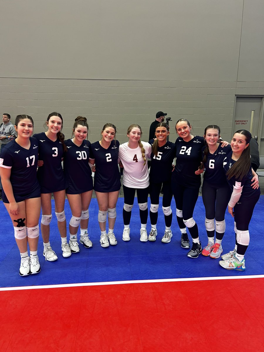 15 gold went 2-1 on the day! Playing for gold bright and early tomorrow! <a href="/NOVAJuniors/">NOVA Juniors</a>