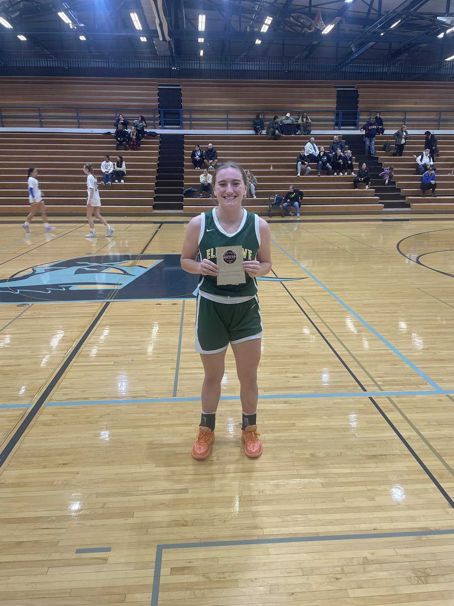 Congratulations to Ariana Trausch on earning player of the game in our final game for <a href="/GrowTheGameIL/">Grow The Game Showcase</a>