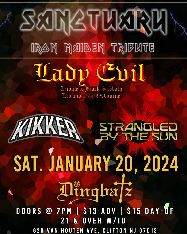 StrangledS's tweet photo. 2 weeks from tonight!! Tickets available at the door or from the Dingbatzs website! Hope to see you there! https://t.co/EpCqtml6AC