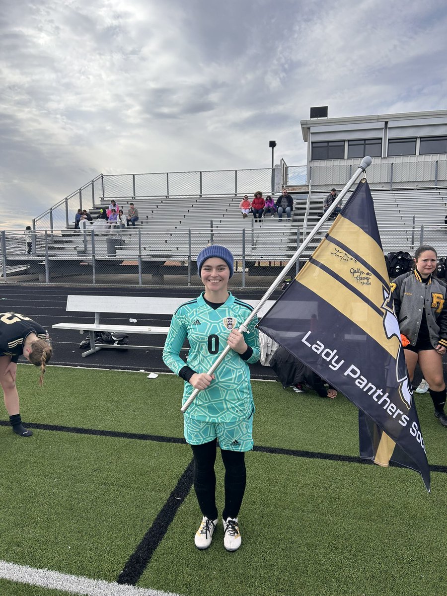 FRHS_Soccer's tweet photo. After a long tournament weekend, we tied Denison 2-2. Congrats to Ella for winning the game flag for the tournament!!🥳🥳⚽️

@SIUBFoundation 
@ridgepanthers 
@KISDAthletics 
@FossilRidgeKISD https://t.co/hRbrOIZ4j8