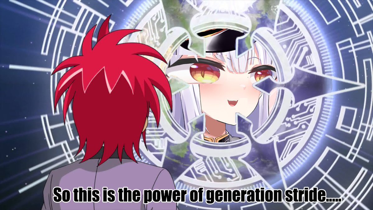 TrinityNovaVT's tweet photo. Tonight @ 6:30PM PST we will continue watching G together on stream! We will be picking back up at Episode 8!

#cardfightvanguard #trinitylive #Vtubers 

⬇️⬇️⬇️LINK BELOW⬇️⬇️⬇️ https://t.co/tXLFlafdPC