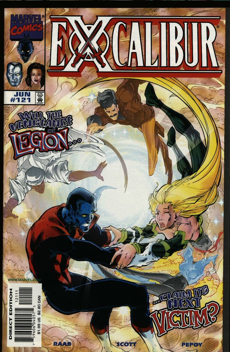 GoshGollyWow's tweet photo. We're back! Scholar of comics &amp; Jewish diasporas Gabrielle Lyle talks Jewish histories of superheroes &amp; what they gain or lose when they become nationalist symbols in #Excalibur #121, “Friends Like These,” co-starring Israeli superhero Sabra. #XMen

https://t.co/1bf0b1tYln https://t.co/NZL0HcjyNj