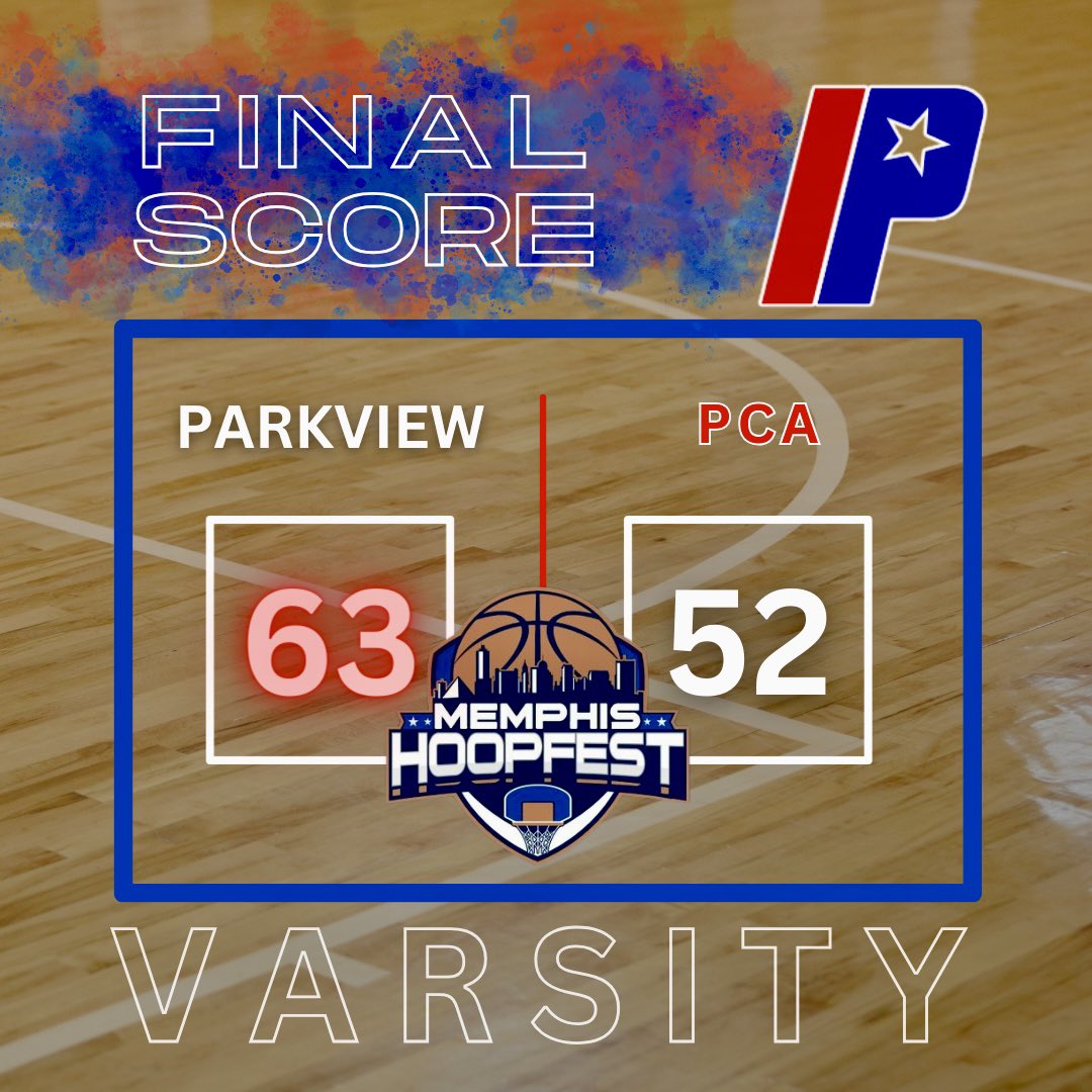 TheViewBBall_'s tweet photo. Patriots go into overtime, and get the Saturday WIN v. PCA at Memphis Hoopfest‼️🏀
@RustonRifle 
@ADAndersonPV 
@crushwhite @ClintThomas42 @p_parkviewlrsd @lrsd https://t.co/4xvbq79LxH