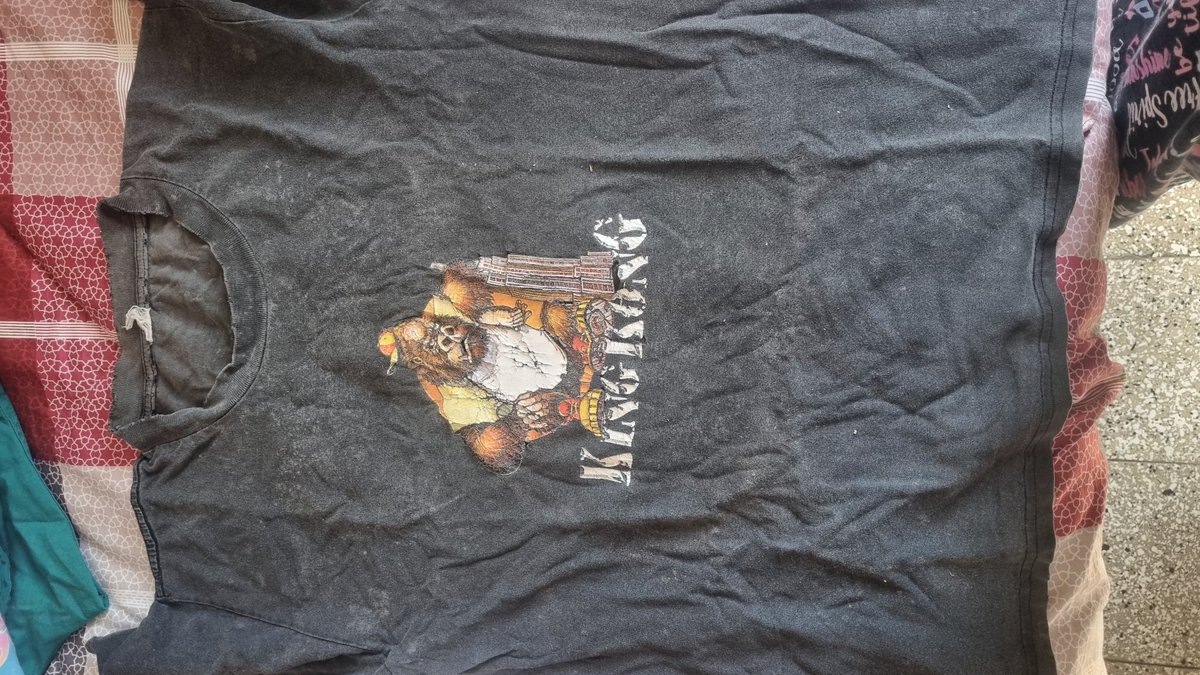 medlara1188's tweet photo. Hoy luego de 17 años la playera va a la basuea porque ya se rompió demasiado... pero le tomé foto para el recuerdo... 2006 eternamente en mi memoria @LaGaby_Lu #IEAL https://t.co/h9aBz6ikwe
