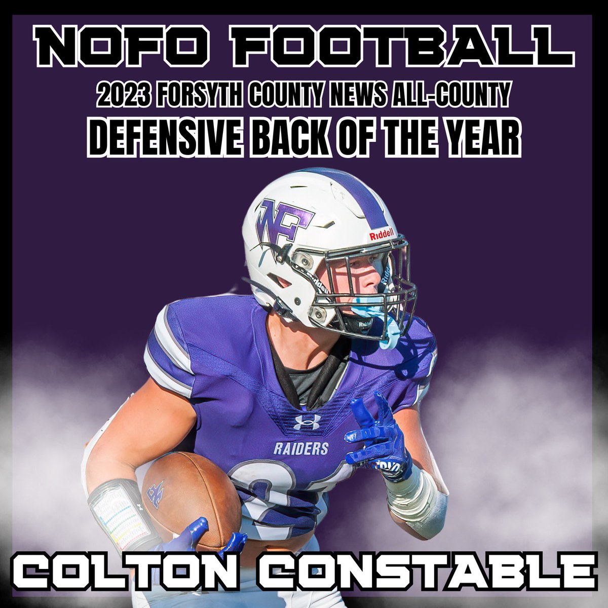 Congratulations <a href="/Coltonconstabl6/">Colton constable</a> DB of the Year! Still 1 more year left too 😎