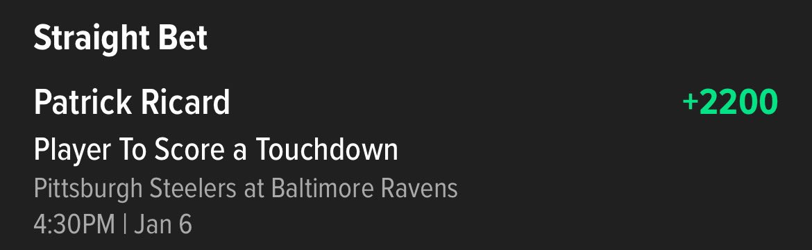 KeladiPicks's tweet photo. Definitely worth a loose change bet. We know BAL are resting starters and he’s been targeted each of past 2 weeks. He scored in garbage time vs MIA last week https://t.co/XhdniNbiaj