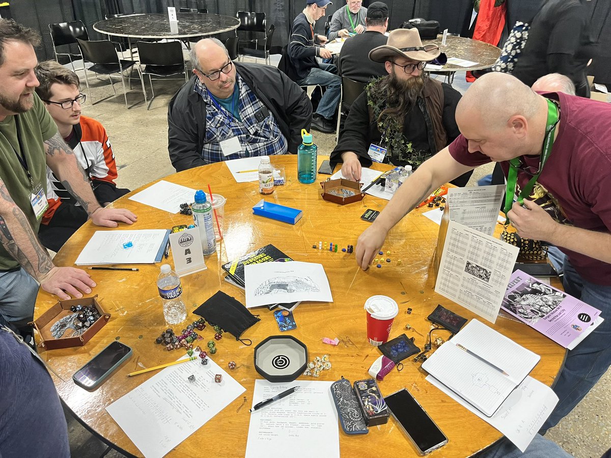 ErebusValmar's tweet image. BX with Thom Wilson of Shirecon.