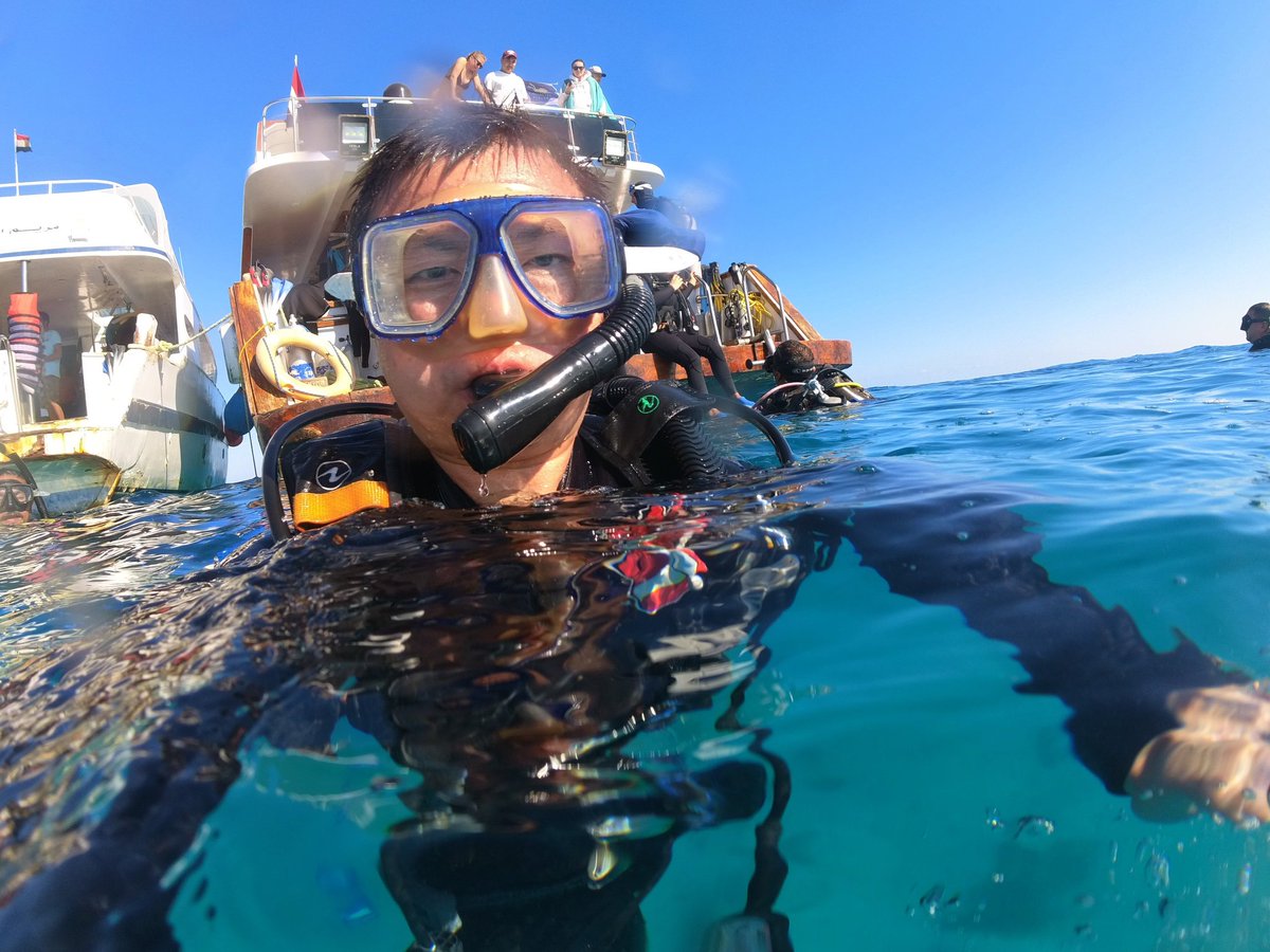 ruichuan's tweet photo. Meeting a turtle while scuba diving at 25m deep 🤿 #scubadiving #hurghada #RedSea https://t.co/RV4sYjGgfD