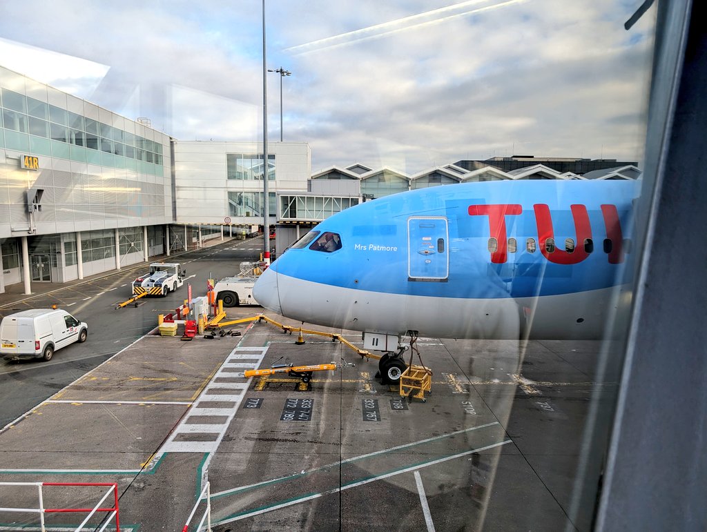 daldred007's tweet photo. Jan 5
5/365
007 is out and about!
This time in the Caribbean!
Left BHX in temp 5°C on 'Mrs Patmore' TUI Dreamliner for Bridgetown temp 30°C.and onto @pandocruises Arvia. Met by a steel band.' wer'e going to Barbados!'
#shipshots #pandocruises #Barbados #cruise #Caribbean #tui https://t.co/2uRJEvSmKw