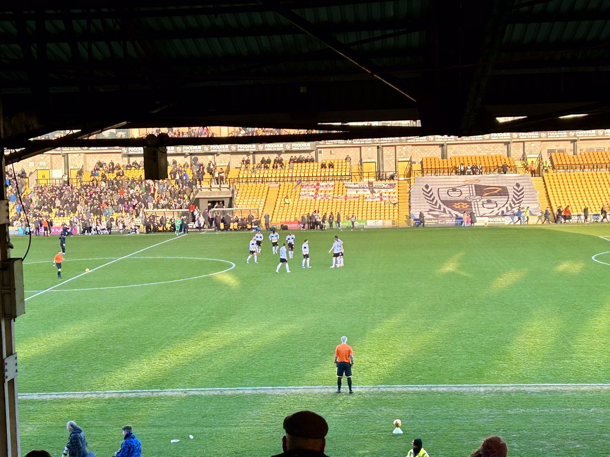 LJMacP's tweet photo. It’s been a very very long time since I was last here at @OfficialPVFC  ⚽️  FT 3-3 https://t.co/zOMYNKFRbK
