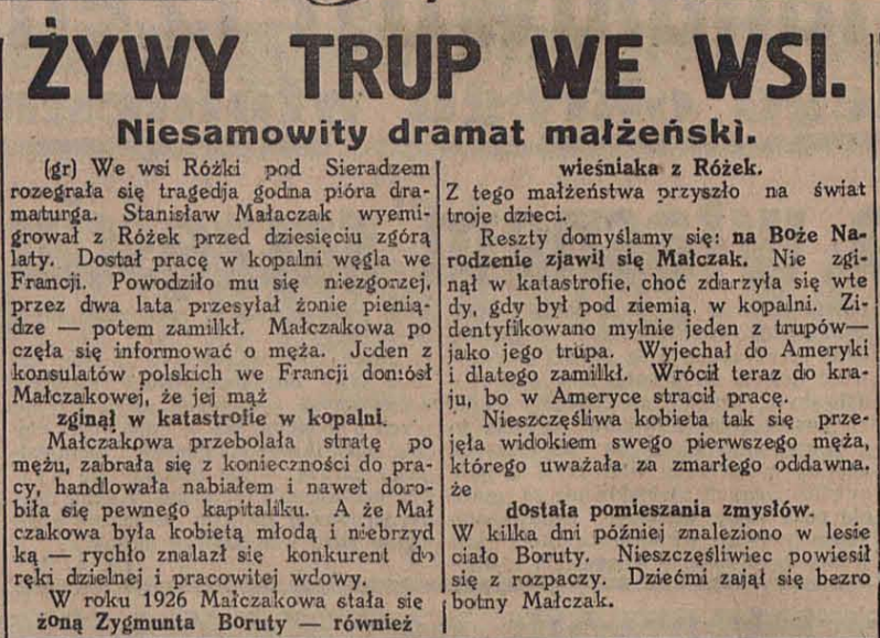 Wiadomosci_'s tweet photo. #Sieradz.Niesamowita historia ze stycznia 1934 roku. https://t.co/Bdl6sfVMS6