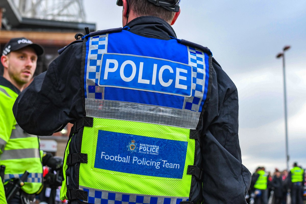 KiMcGuinness's tweet photo. Well done to @northumbriapol who ran a fantastic policing operation at today’s Wear Tyne derby.

Fewer than 10 arrests and the match and public transport remained free from violence and disorder.

Sincere thanks to the hundreds of officers and staff from our force and others who supported from around the country. You played a huge role in keeping fans happy and safe today. 

Thanks also to Newcastle and Sunderland fans for such a positive day and to @SunderlandAFC, @NUFC and @SunderlandUK for your slick planning and a successful joint operation. A day to be very proud of.