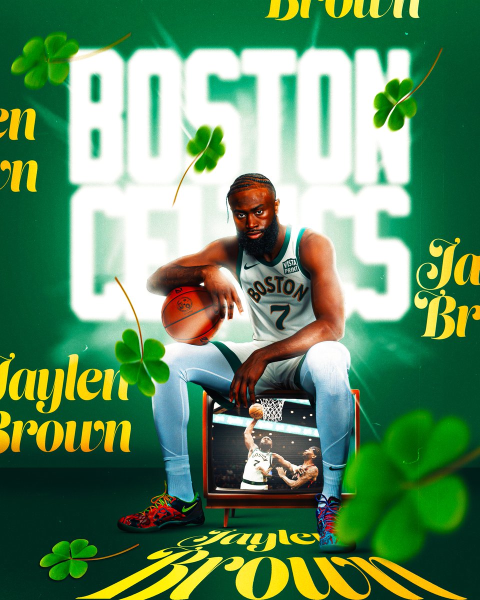 patfrom3's tweet photo. Jaylen Brown 🎨☘️

@FCHWPO x @celtics 

#smsports #celtics #jaylenbrown #DifferentHere #nba #sportsdesign https://t.co/VTbKBTcVBu