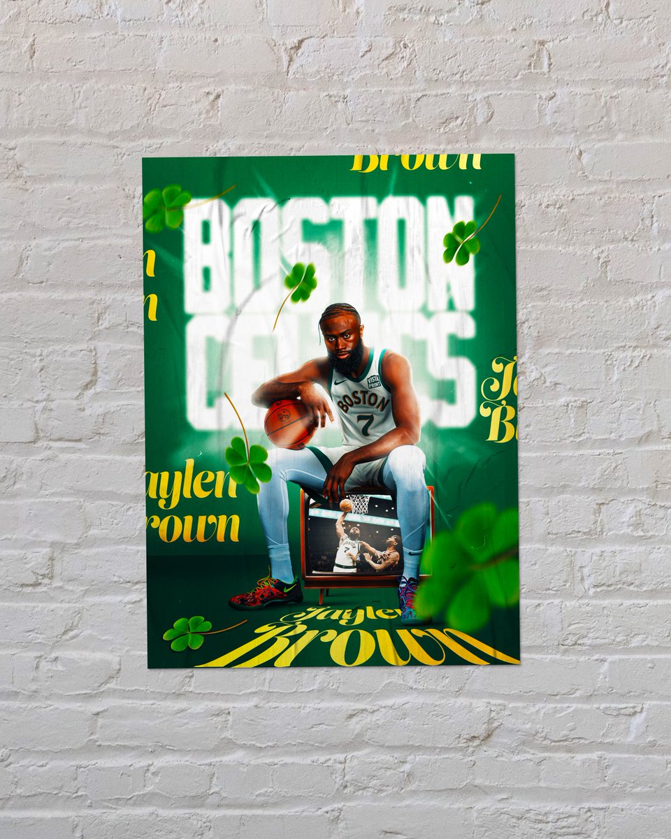 patfrom3's tweet photo. Jaylen Brown 🎨☘️

@FCHWPO x @celtics 

#smsports #celtics #jaylenbrown #DifferentHere #nba #sportsdesign https://t.co/VTbKBTcVBu