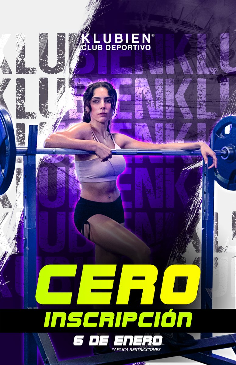 GIMNASIOKLUBIEN's tweet photo. Les esperamos con CERO INSCRIPCIÓN hasta las 6pm
bienvenidos! 
https://t.co/QxQMafaCOW https://t.co/WUEgHeKVFG