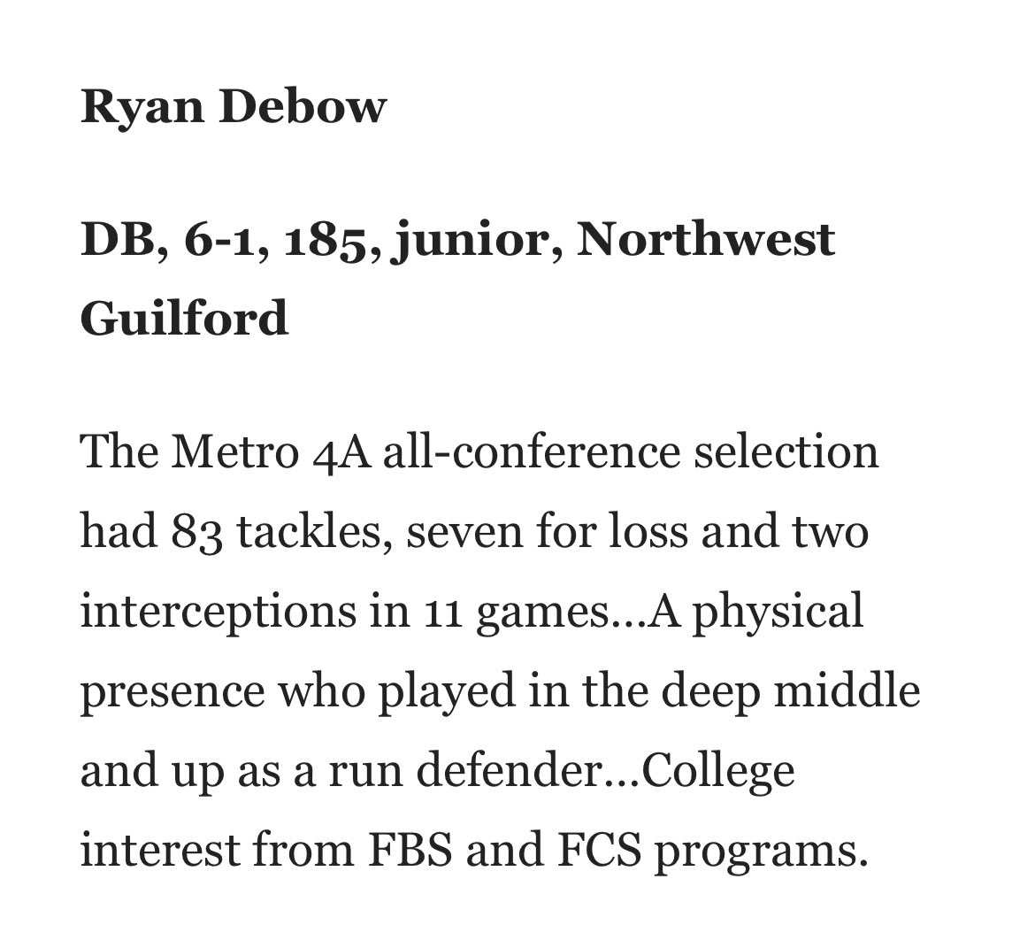 Second team all-area AGTG✝️
